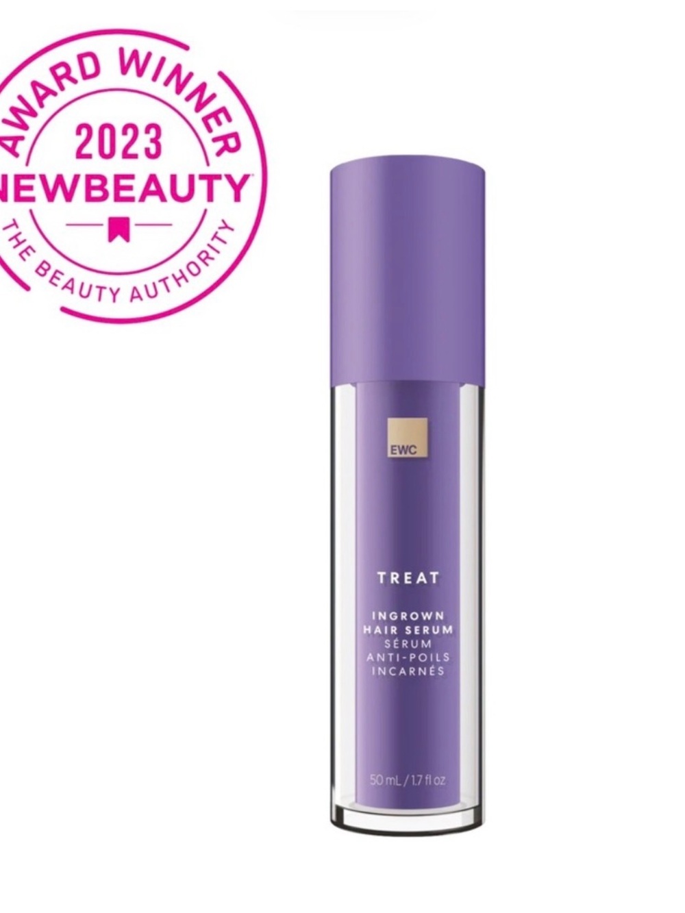 NEW European Wax Center TREAT Ingrown Hair Serum 1.7 Oz 50 ML